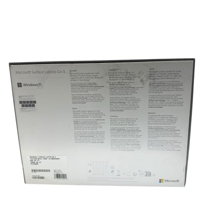 Microsoft Laptop Go 3 I5 12TH 8GB 256GB