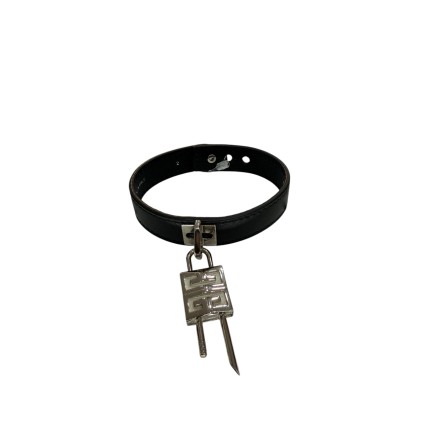 Bracelet en cuir Givenchy Lock. Produit neuf, taille S