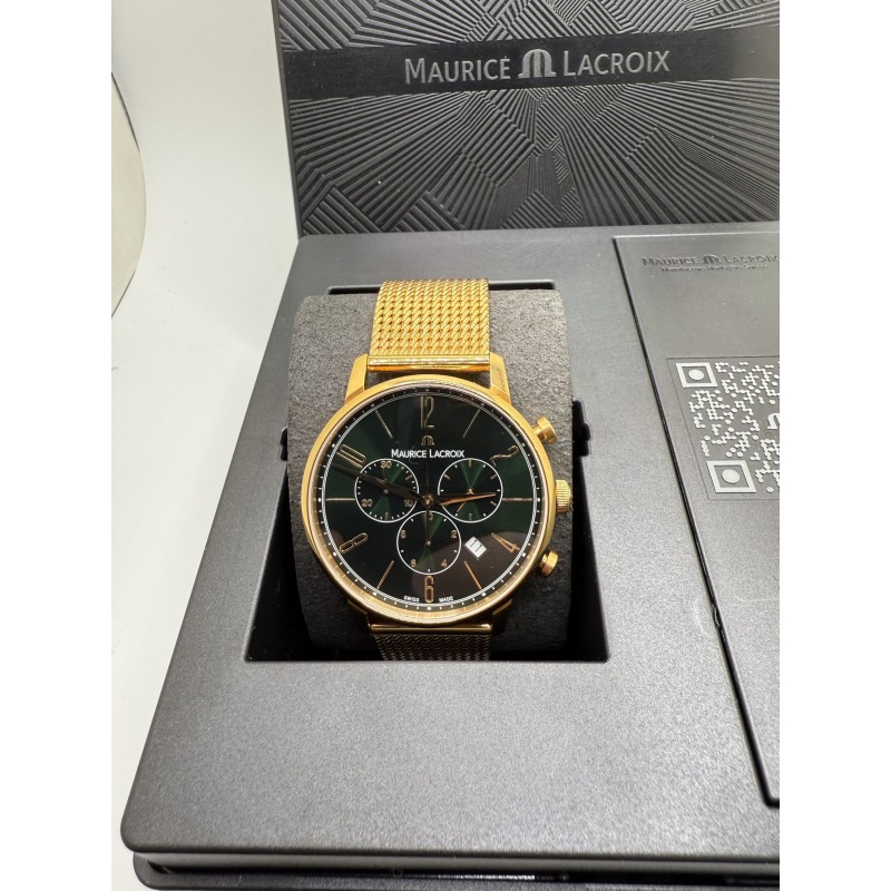 Maurice Lacroix Eliros 400MM Chrono full set, garantie 2 ans. Maurice Lacroix Eliros 400MM Chrono full set, garantie 2 ans.
