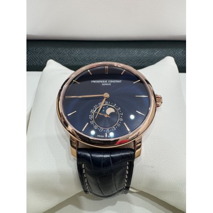 Frederique Constant Slimline Moonphase, état neuf