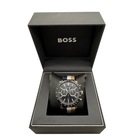 Montre Hugo Boss Chrono Date, produit neuf.