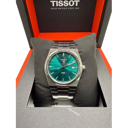 Tissot PRX 40 Quartz Full Set, Etat neuf.