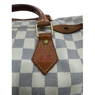 Louis Vuitton Speedy 35 toile damier azur
