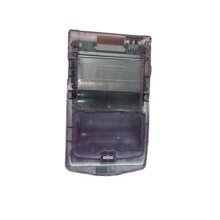 Console Nintendo Game Boy Color Violet transparente.