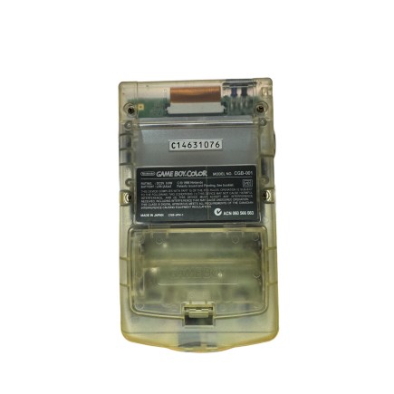 Nintendo Game Boy Color vert transparent.