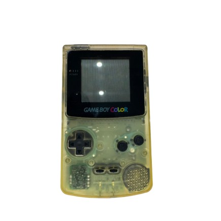 Nintendo Game Boy Color vert transparent.