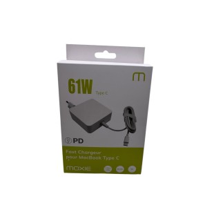 Adaptateur secteur 61W USB-C.