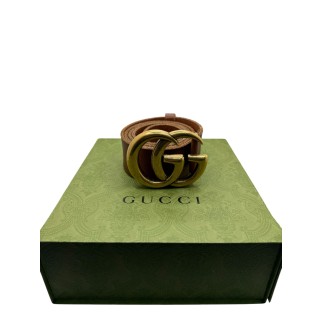 Ceinture Gucci Boucle GG Large T85, avec facture