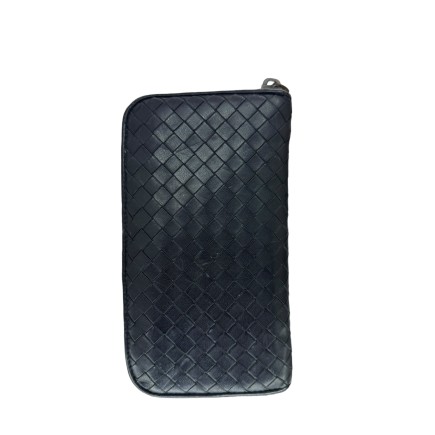 Portefeuille Bottega Veneta en cuir.