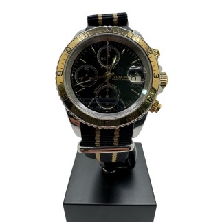 Tudor Prince Date Tiger Auto Chrono Or Acier