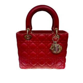 Sac à main avec bandoulière Lady Dior, état neuf avec facture.