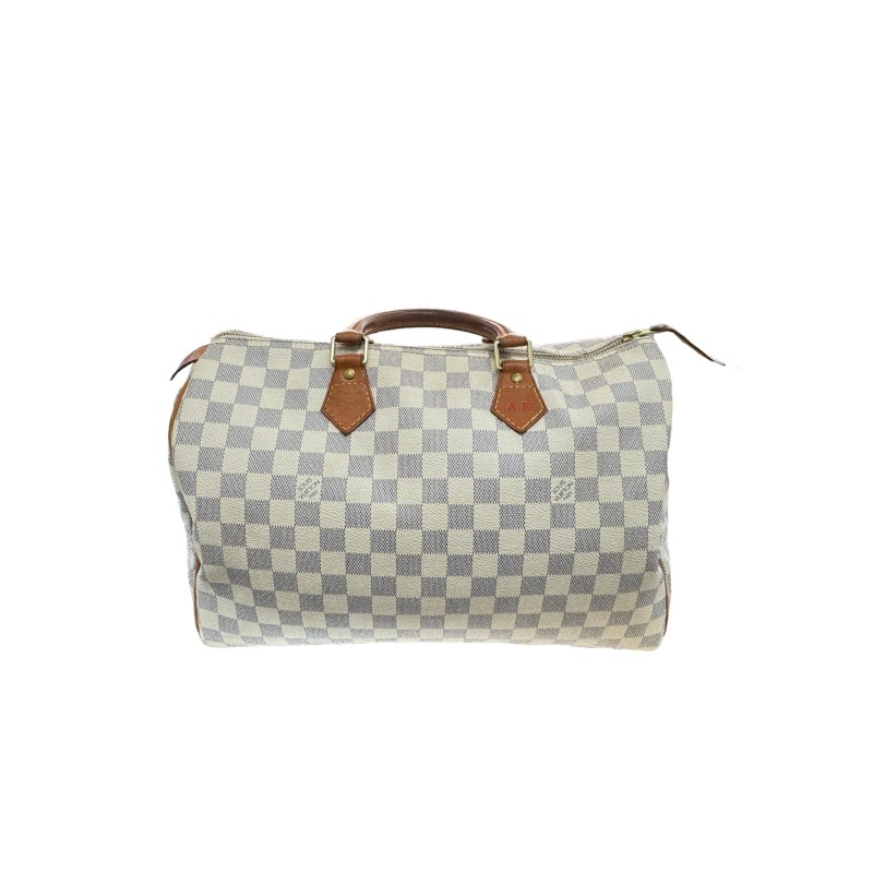 Louis Vuitton Speedy 35 toile damier Azur. Louis Vuitton Speedy 35 toile damier Azur.