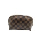 Pochette à maquillage Louis Vuitton toile damier ébène. Pochette à maquillage Louis Vuitton toile damier ébène.