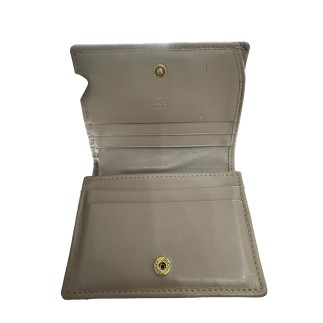 Portefeuille Gucci en cuir.