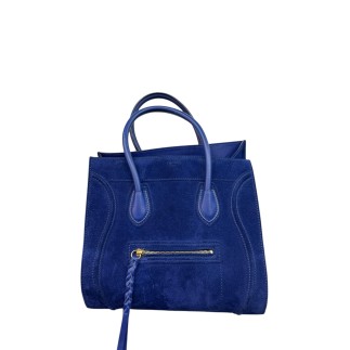 Céline Luggage Phantom Electric Blue.