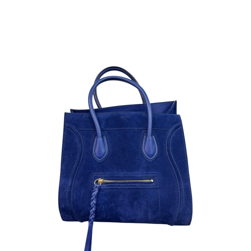 Céline Luggage Phantom Electric Blue.