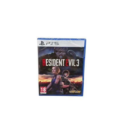 Résident Evil 3 PS5, produit neuf.