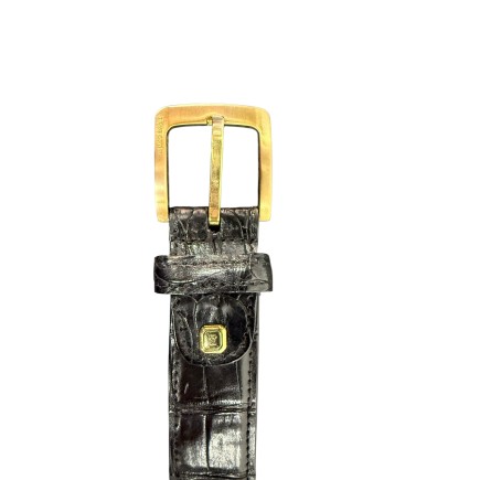 Ceinture en crocodile Pierre Cardin taille 115.