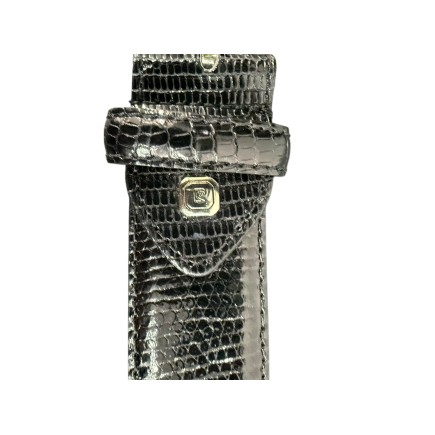 Ceinture Pierre Cardin en lézard, taille 115.