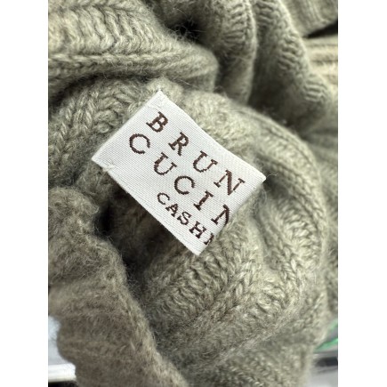 Croc Top Brunelle Cucinelli en cachemire, taille M.