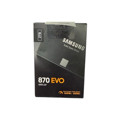 SSD Samsung 870 Evo 2TB, produit neuf.