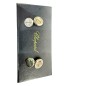 Boutons de manchette Chopard 1000 Miglia en argent 925. Boutons de manchette Chopard 1000 Miglia en argent 925.