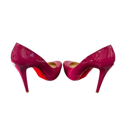 Escarpins Christian Louboutin Fifi 80 Volant Bianca P39.