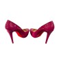 Escarpins Christian Louboutin Fifi 80 Volant Bianca P39. Escarpins Christian Louboutin Fifi 80 Volant Bianca P39.