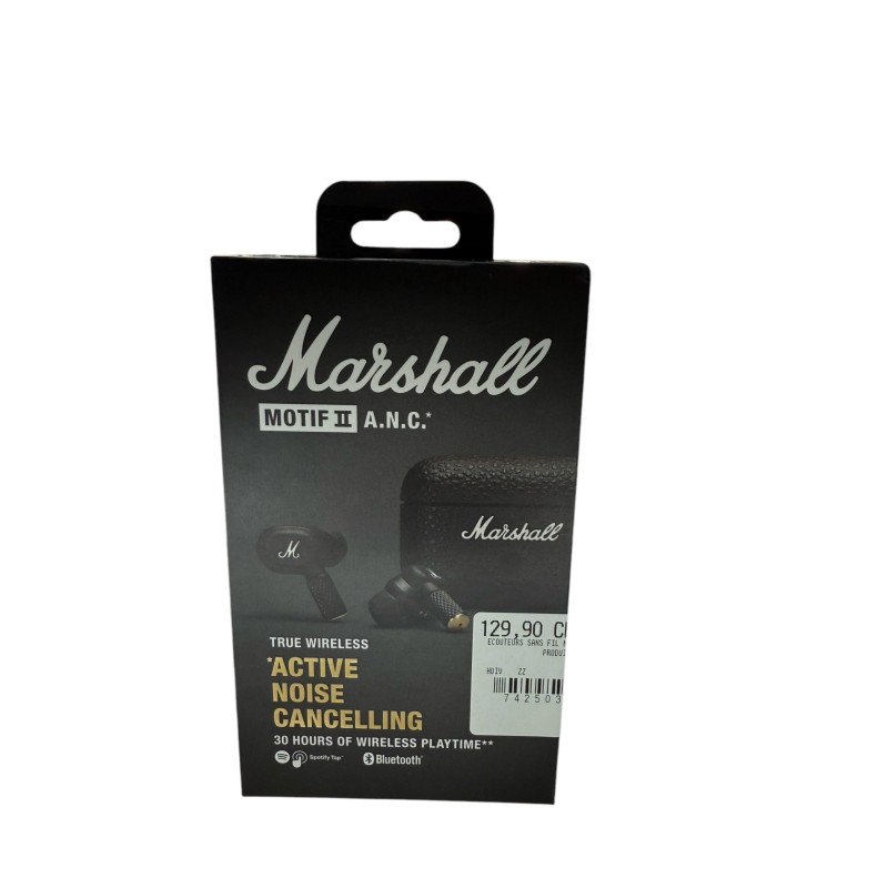 Écouteurs sans fil Marshall Motif II ANC. Produit neuf. Écouteurs sans fil Marshall Motif II ANC. Produit neuf.