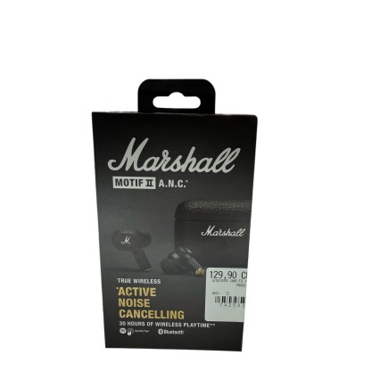 Écouteurs sans fil Marshall Motif II ANC. Produit neuf.