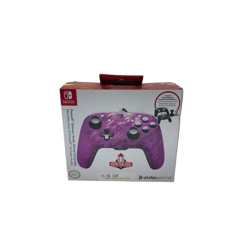 Manette Nintendo Switch filaire, produit neuf. Manette Nintendo Switch filaire, produit neuf.