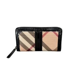 Portefeuille Burberry Check état neuf.
