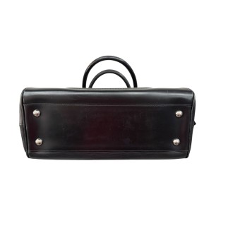 Sac à main Louis Vuitton Montaigne Cuir Épi Noir.