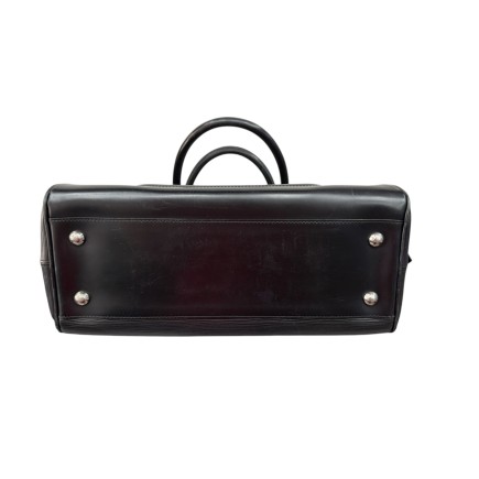 Sac à main Louis Vuitton Montaigne Cuir Épi Noir.