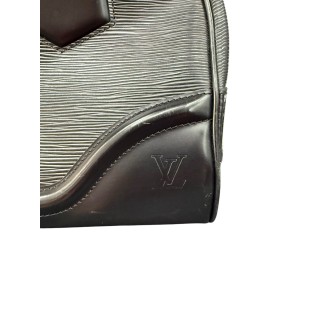 Sac à main Louis Vuitton Montaigne Cuir Épi Noir.