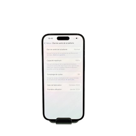 Apple IPhone 15 128GB Batterie 100%