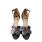 Sandale Hermes Legend P39 en cuir. Sandale Hermes Legend P39 en cuir.