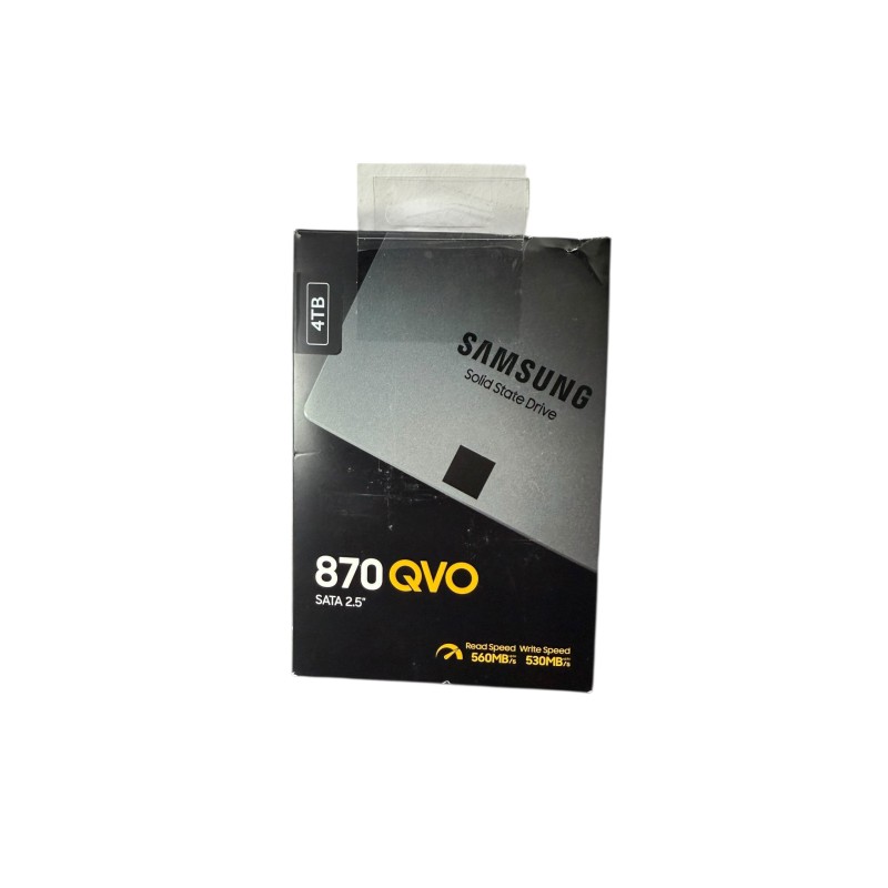 SSD Samsung 870 QVO 4TB, produit neuf. SSD Samsung 870 QVO 4TB, produit neuf.
