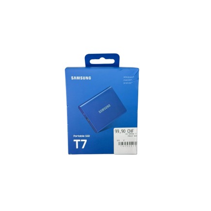 SSD Externe Samsung T7 2TB, produit neuf.