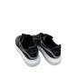 Sneaker Alexander McQueen Noir Argentée, P44, état neuf. Sneaker Alexander McQueen Noir Argentée, P44, état neuf.
