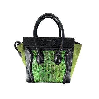 Celine Luggage Python