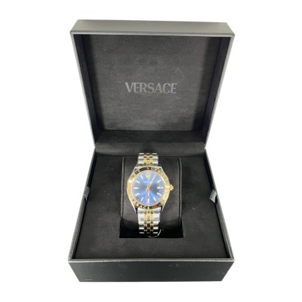 Montre Versace Hellenyium à quartz, produit neuf.